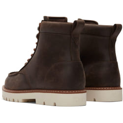 ) TOMS Palomar Leather Men's Dark Brown Boots - Brown, 12 (Adults'