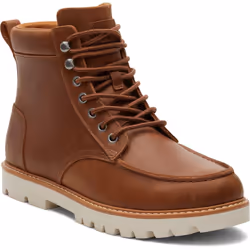 ) TOMS Palomar Leather Men's Tan Boots - Brown, 7 (Adults'