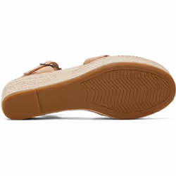) TOMS Audrey 100% Cow Women's Honey Wedges - Orange, 7 (Adults'