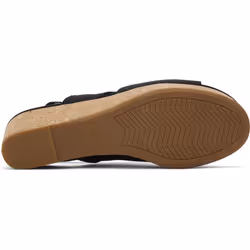 ) TOMS Claudine Nylon Women's Black Wedges - Black, 7 (Adults'