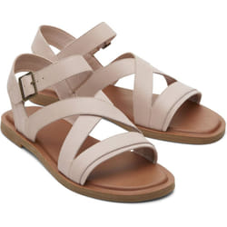 ) TOMS Sloane 100% Cow Women's Ballet Pink Wedges - Pink, 8 (Adults'