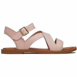 ) TOMS Sloane 100% Cow Women's Ballet Pink Wedges - Pink, 8 (Adults'