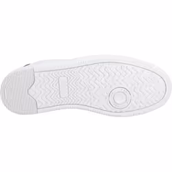 ) TOMS TRVL Lite Court Leather Men's White/Black Trainers - White, 11 (Adults'