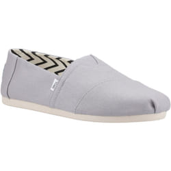 ) TOMS Alpargata Cotton Men's Drizzle Grey Espadrilles - Grey, 12 (Adults'
