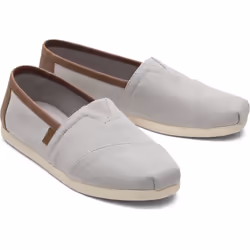 ) TOMS Alpargata 3.0 Polyester Men's Drizzle Grey Espadrilles - Grey, 11 (Adults'