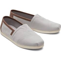 ) TOMS Alpargata 3.0 Polyester Men's Drizzle Grey Espadrilles - Grey, 11 (Adults'