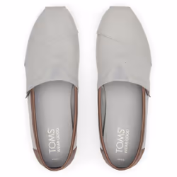 ) TOMS Alpargata 3.0 Polyester Men's Drizzle Grey Espadrilles - Grey, 11 (Adults'