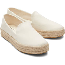 ) TOMS Carolina 100% Cotton Women's Natural Espadrilles - Not Specified, 8 (Adults'