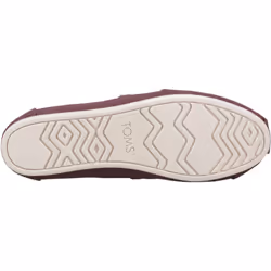 ) TOMS Alpargata Jute Women's Burgundy Espadrilles - Red, 4 (Adults'