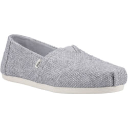 ) TOMS Alpargata with Cloudbound Nylon Women's Grey Espadrilles - Grey, 8 (Adults'