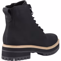 ) TOMS Wylder Leather Women's Black Boots - Black, 4 (Adults'