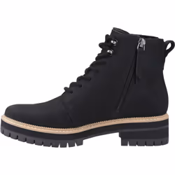 ) TOMS Wylder Leather Women's Black Boots - Black, 5 (Adults'