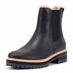 ) TOMS Bennet Nubuck Women's Black Boots - Black, 8 (Adults'