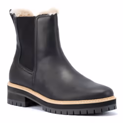 ) TOMS Bennet Nubuck Women's Black Boots - Black, 3 (Adults'