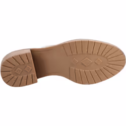 ) TOMS Hailey Leather Women's Beige Boots - Brown, 6 (Adults'