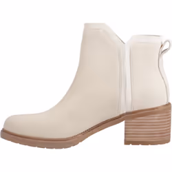 ) TOMS Hailey Leather Women's Beige Boots - Brown, 6 (Adults'