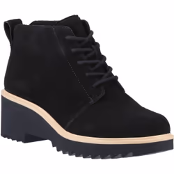 ) TOMS Maude Leather Women's Black Boots - Black, 8 (Adults'