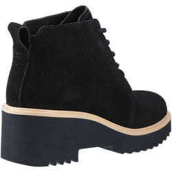 ) TOMS Maude Leather Women's Black Boots - Black, 4 (Adults'