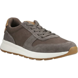 ) TOMS TRVL Lite Retro Leather Men's Olive Trainers - Green, 9 (Adults'