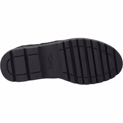 ) TOMS Griffin Leather Men's Black Boots - Black, 10 (Adults'