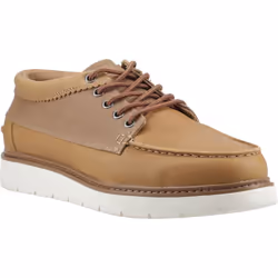 ) TOMS TRVL LITE Forrest Leather Men's Tan Lace-Up Shoes - Brown, 9 (Adults'