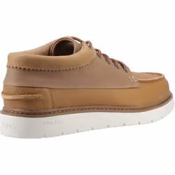 ) TOMS TRVL LITE Forrest Leather Men's Tan Lace-Up Shoes - Brown, 9 (Adults'