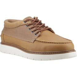 ) TOMS TRVL LITE Forrest Leather Men's Tan Lace-Up Shoes - Brown, 10 (Adults'