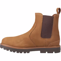 ) TOMS Griffin Leather Men's Brown Boots - Brown, 11 (Adults'
