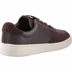 ) TOMS TRVL Lite Court Leather Men's Brown Trainers - Brown, 11 (Adults'