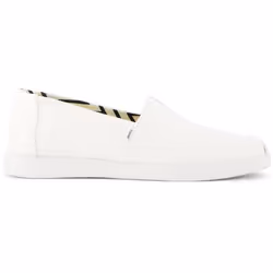 ) TOMS Alpargata Plus 100% Cotton Women's White Espadrilles - White, 8 (Adults' - Additional view 4