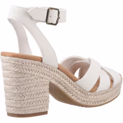 ) TOMS Majorca Strappy Leather Women's Light Sand Sandals - Cream, 8 (Adults'
