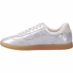 ) TOMS Collins Leather Women's Silver Trainers - Silver, 8 (Adults' - Additional view 4