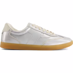 ) TOMS Collins Leather Women's Silver Trainers - Silver, 8 (Adults' - Additional view 5