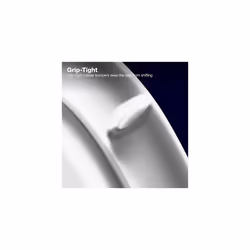 Kohler K273320 Glissade ReadyLatch Quiet Close Round Toilet Seat  White