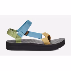 Teva Midform Universal, Sandals, Metallic Blue Multi, 06", 1 pc(s)
