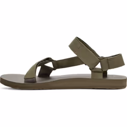 Teva Men's Original Universal Canvas Sandal  Dark Olive  14