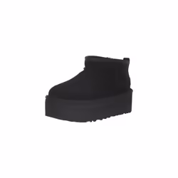 Ugg Womens classic Ultra Mini Platform Fashion Boot Black 8
