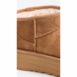 UGG Women's Classic Ultra Mini Platform Boot  Chestnut  11
