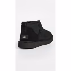 UGG Men's Classic Ultra Mini Boot  Black  9
