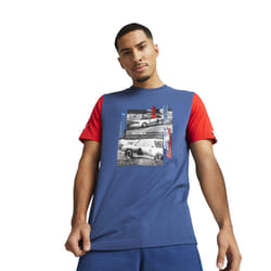 PUMA Men's Standard BMW M Motorsport Graphic Tee  Pro Blue-M Color 23  X-Large