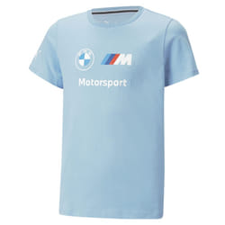 PUMA Kids' BMW M Motorsport Essentials Logo Tee  Day Dream