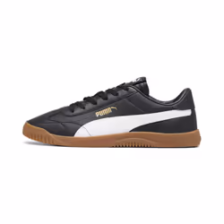PUMA Men's Club 5V5 Sneaker Black White Gold 8