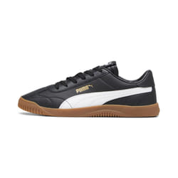 PUMA Men's Club 5V5 Sneaker  Black White Gold  13