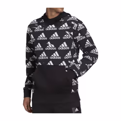Adidas Brandlove French Terry Hoodie Black - HE1782-XL
