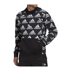 Adidas Brandlove French Terry Hoodie Black - HE1782-XL