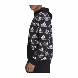 Adidas Brandlove French Terry Hoodie Black - HE1782-XL