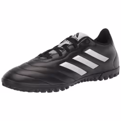adidas Unisex Goletto VIII Turf Soccer Shoe Black/White/Red 11.5 US Men