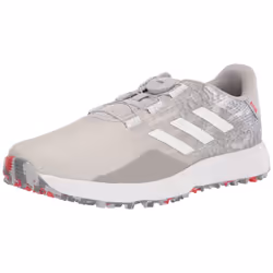 adidas Men's S2G Spikeless BOA Golf Shoes Grey Two/Footwear White/Gre
