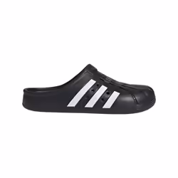 adidas Unisex Adilette Clogs Slide Sandal  Core Black/White/Core Black  11 US Women/10 US Men