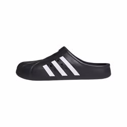 adidas Unisex Adilette Clogs Slide Sandal Core Black/White/Core Black 13 US Women/12 US Men